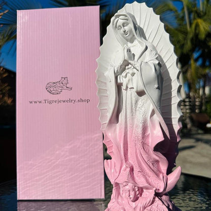 Virgen Mary Statue - With Mary by your side, treasure the Word and reflect on it in your heart.