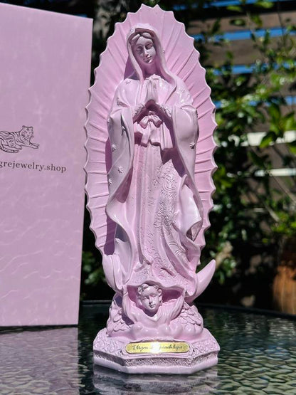 Virgen Mary Statue - With Mary by your side, treasure the Word and reflect on it in your heart.