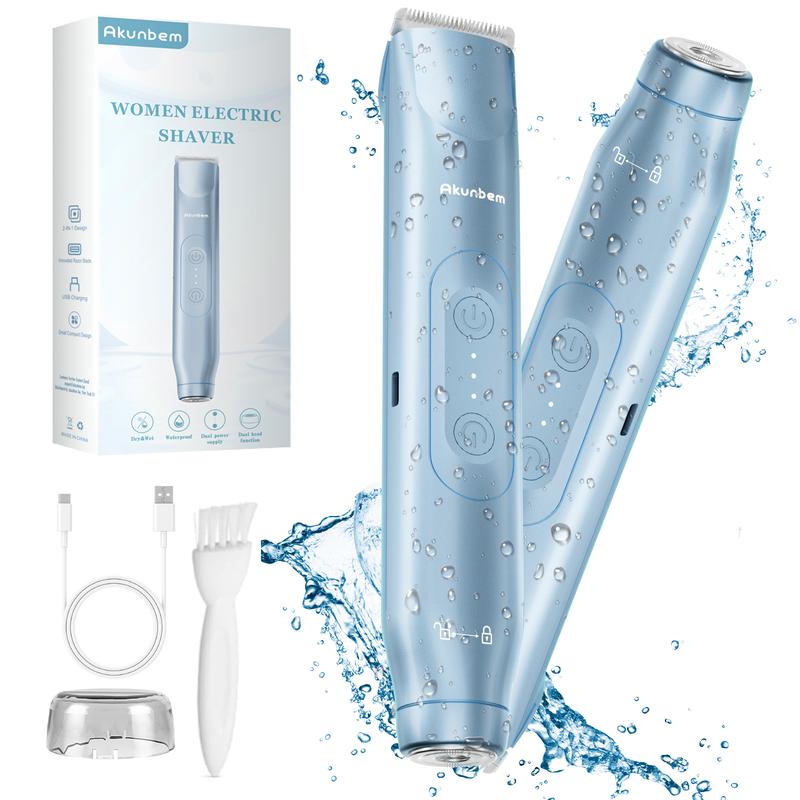 GlowTrim™ – 2-in-1 Bikini & Body Trimmer